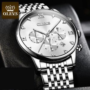 OLEVS Men's Sport Waterproof Luminous Watch